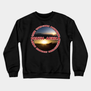 South African Places and photos Crewneck Sweatshirt